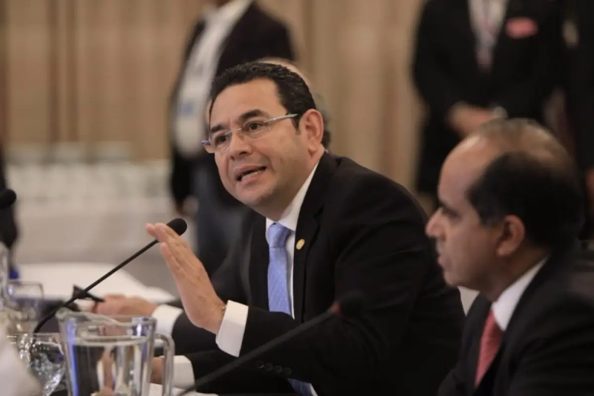 Presidente Jimmy Morales en Cumbre Iberoamericana, 