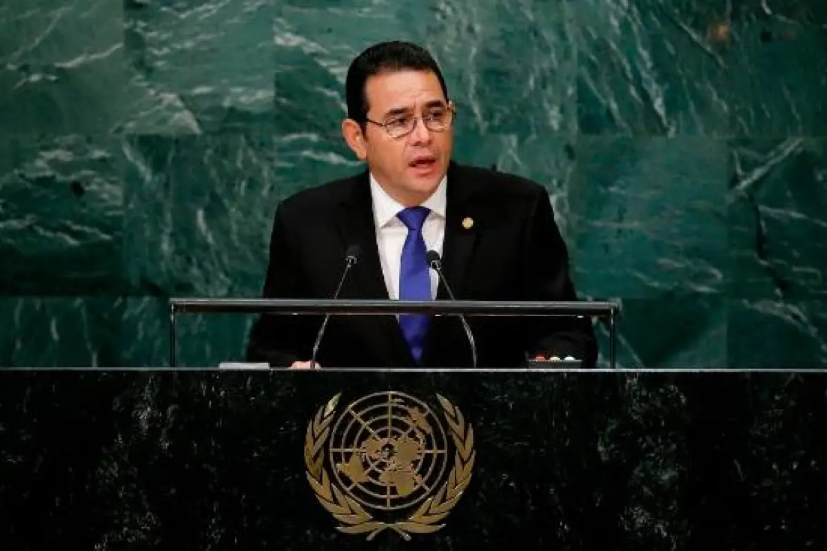 Jimmy Morales ONU, 