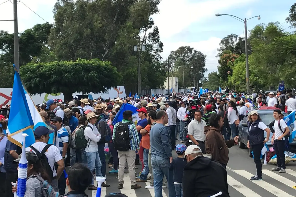 Manifestacion de estudiantes USAC-Foto Lester Ramírez, 