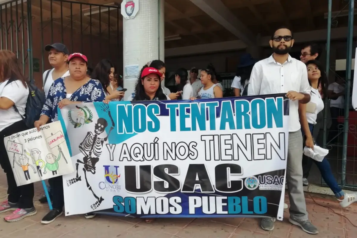 Manifestación en Chiquimula, 