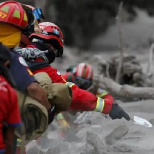 Tragedia del Volcán de Fuego ,