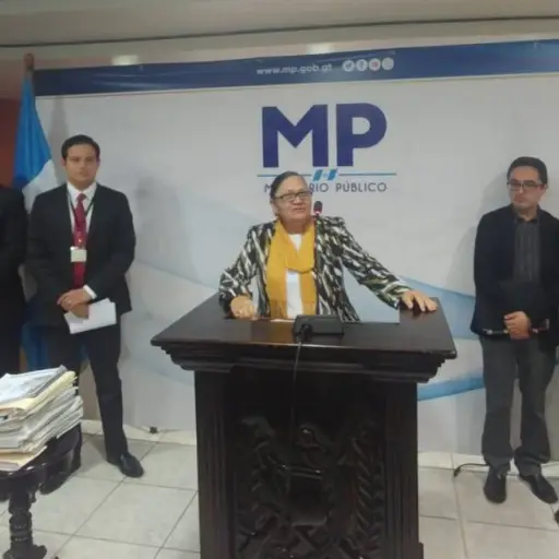 Conferencia del MP. fotografía Ministerio Público.