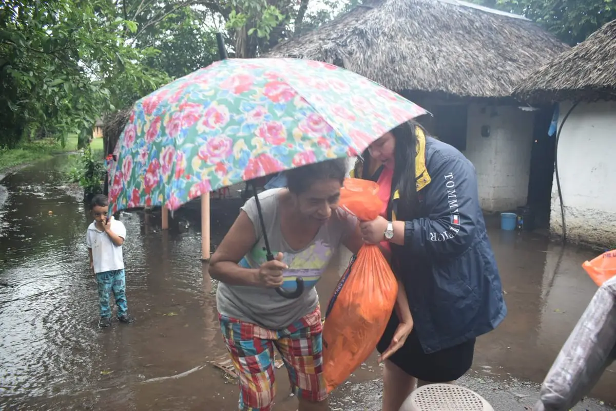 Afectados por lluvias, 