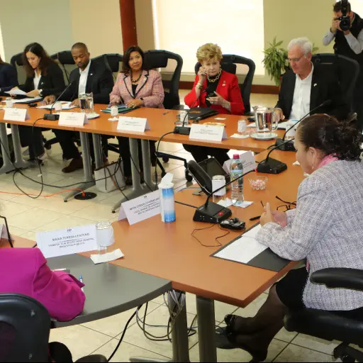 Visita de funcionarios estadounidenses en Guatemala ,