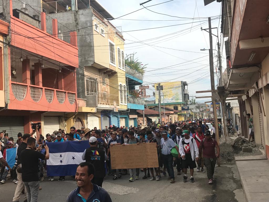 Caravana de migrantes de Honduras | 