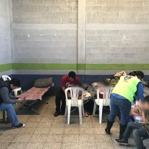 Incendio colonia La Arenera ,