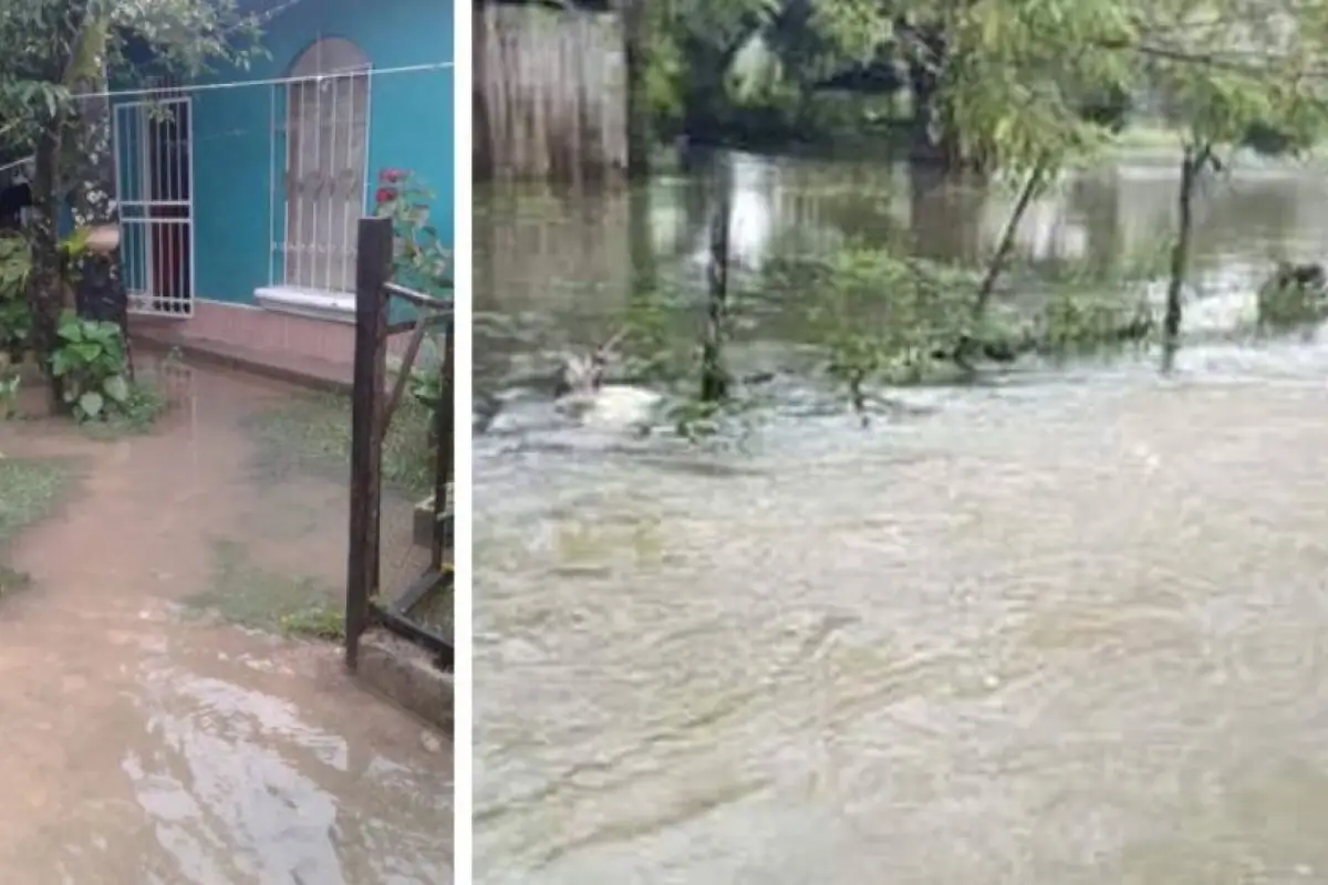 Petén inundaciones frente frío Guatemala 15 noviembre 2018, 