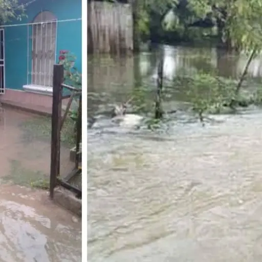 Petén inundaciones frente frío Guatemala 15 noviembre 2018 ,