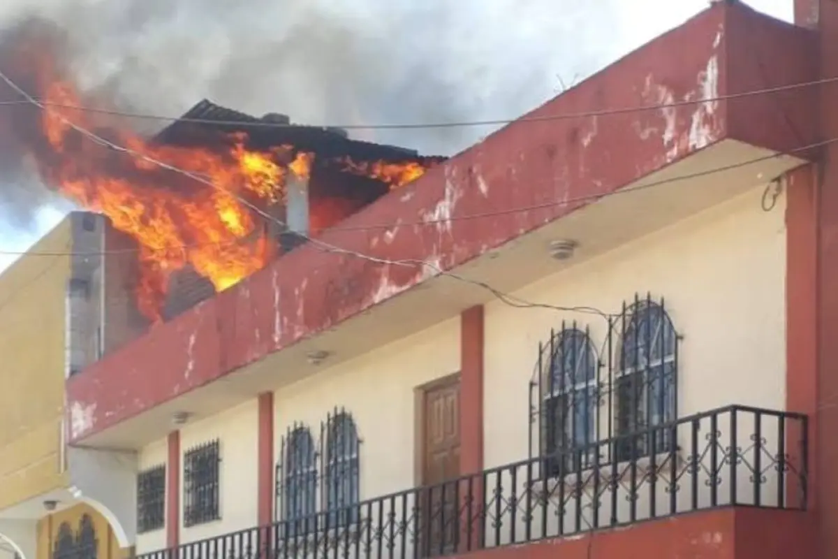 Incendio Quetzaltenango cortocircuito ropa típica Salcajá 12 noviembre 2018, 