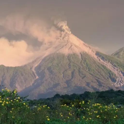 Erupción del volcán de Fuego / Foto AFP