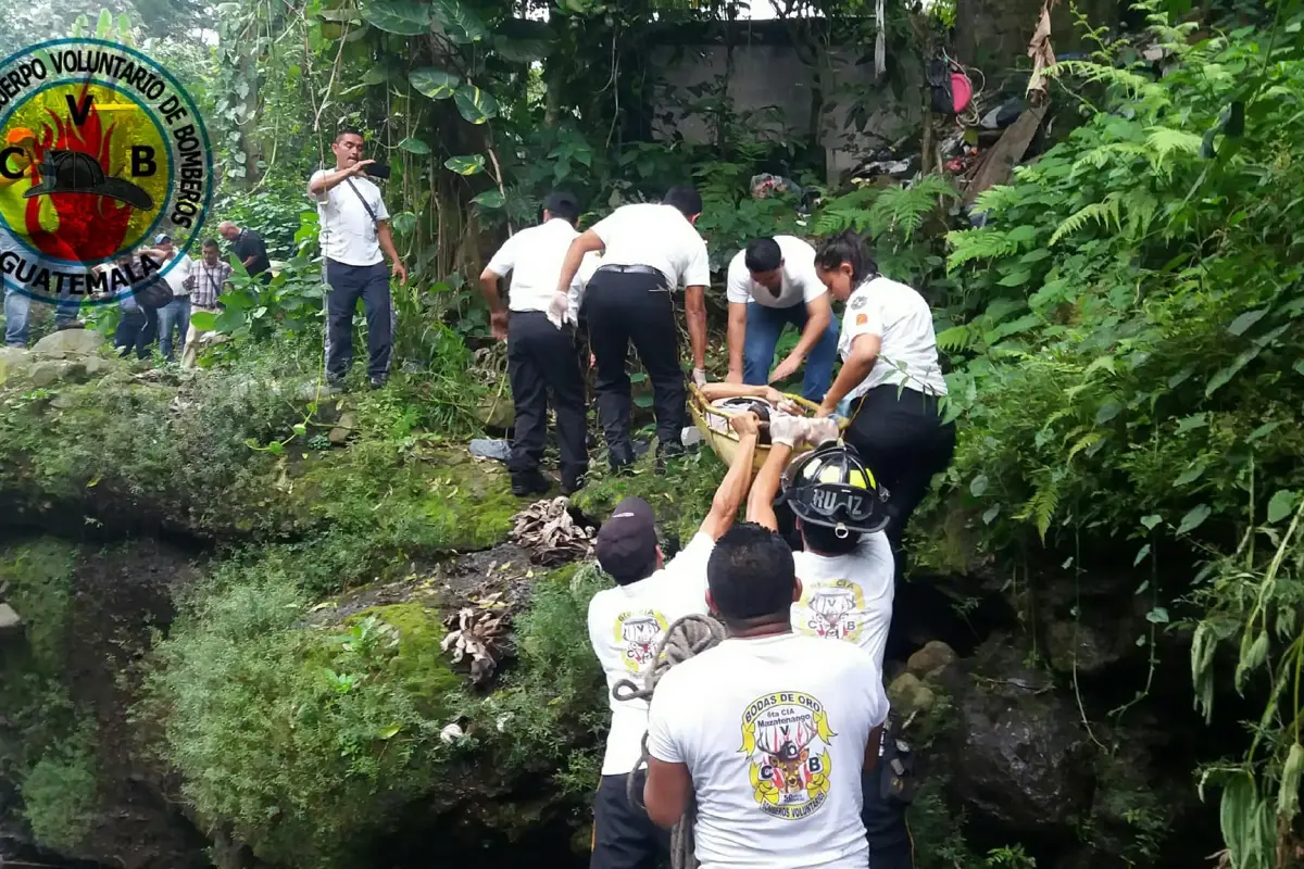 Bomberos Voluntarios Mazatenango Suchitepéquez curso aspirantes, 