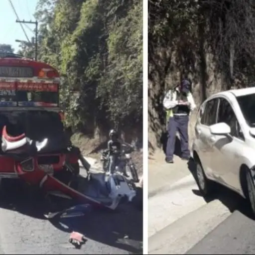 San Juan Sacatepéquez fuerte colisión herido tráfico 8 noviembre 2018 ,