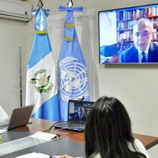Fotografía de archivo del comisionado Iván Velásquez. Tomada de Twitter del vocero de la Comisión. 