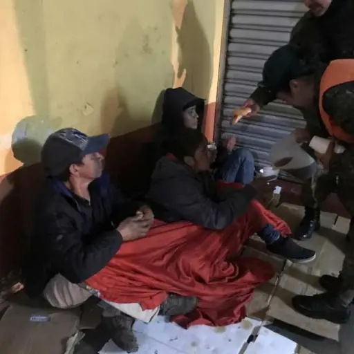 San Marcos soldados indigentes ,