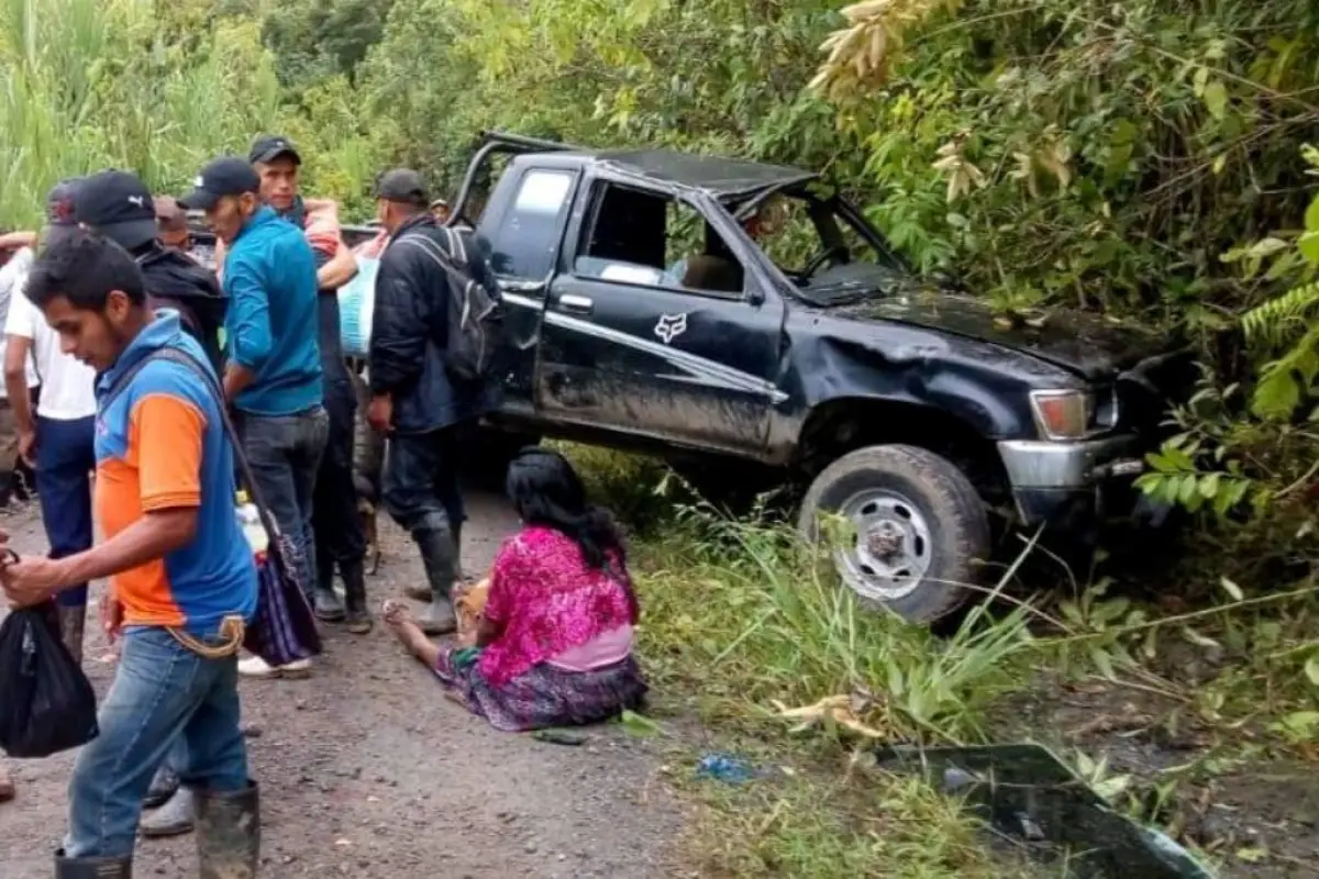 Alta Verapaz Senahú accidente vial, 