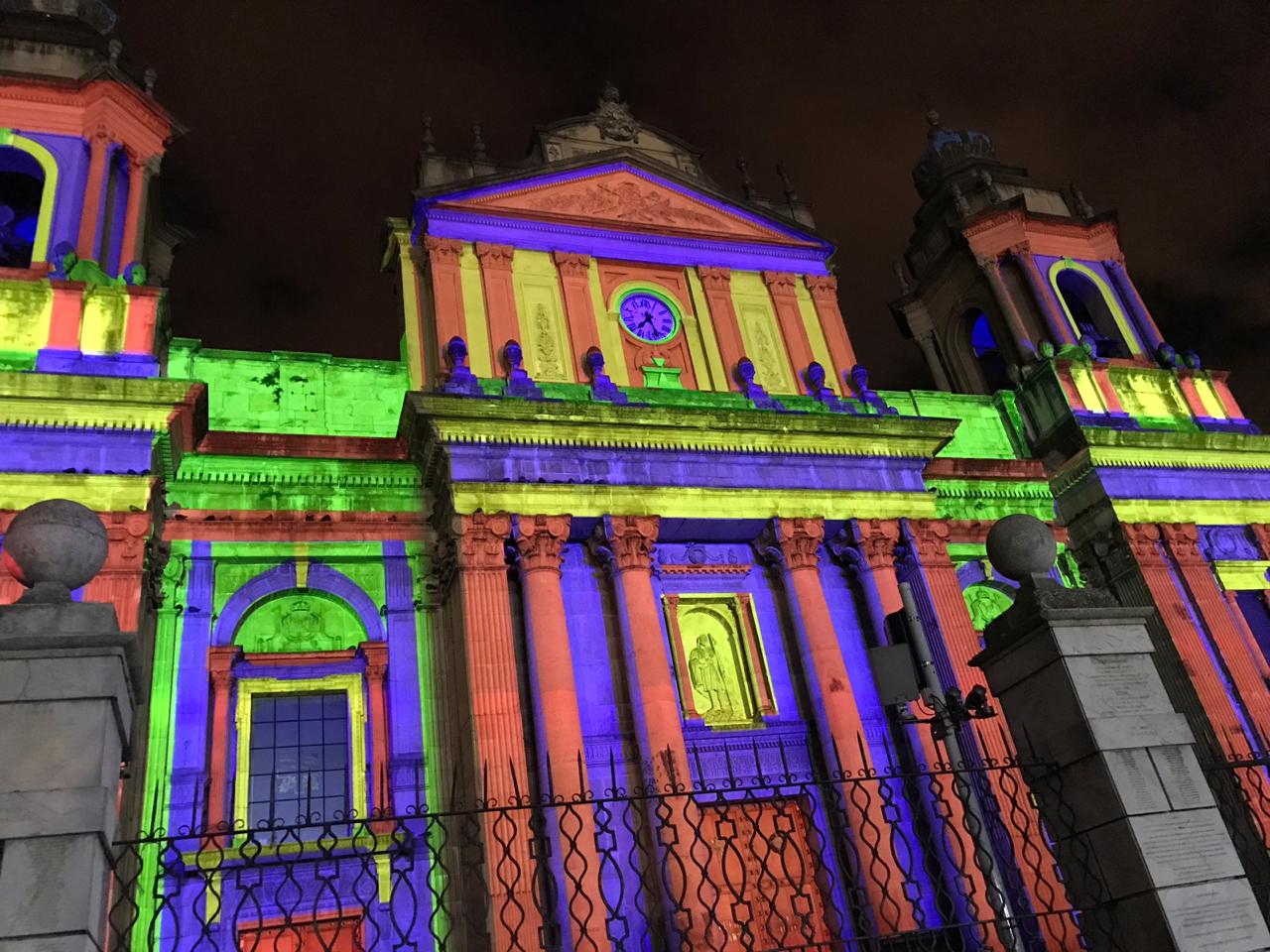 Mapping en Catedral Metropolitana. Vía Oscar Canel y Herlindo Zet (3) | 