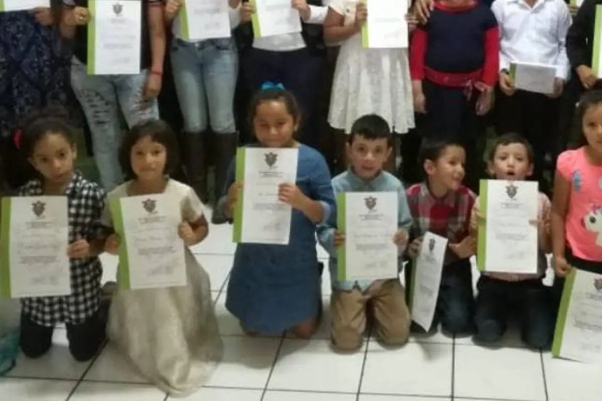 Niños curso de inglés, 