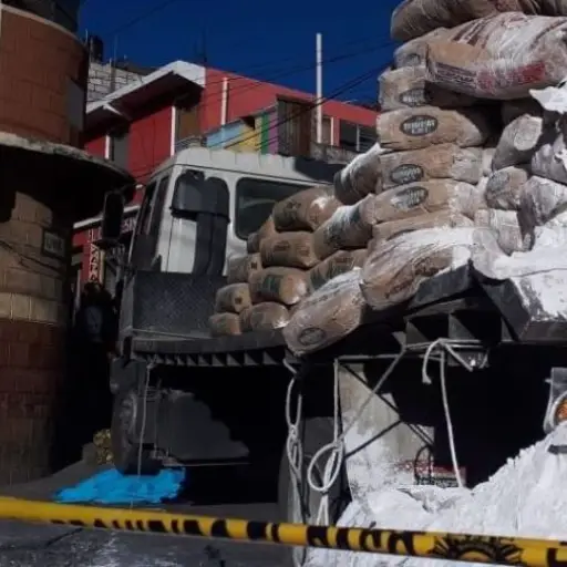 Totonicapán niño mujer arrolados camión ,