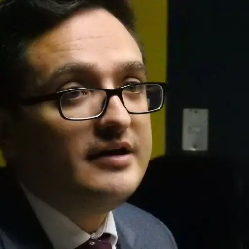 Juan Francisco Sandoval, jefe de la Fiscalía Especial Contra la Impunidad. 