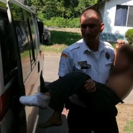 San Marcos dedos pie leña ,