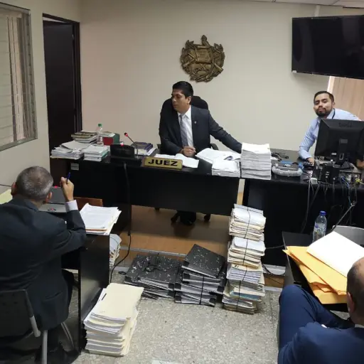 Audiencia de primera declaración del diputado Orlando Blanco 