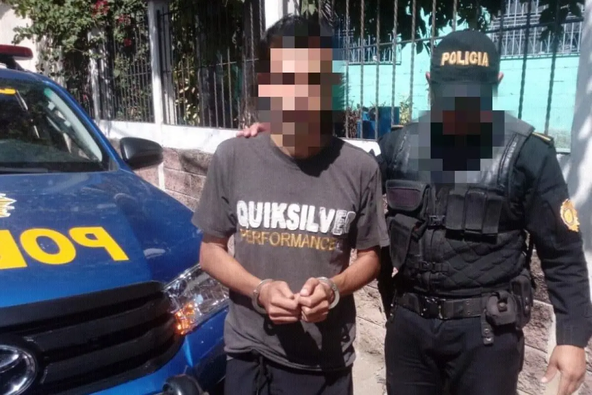 Fotografía del supuesto pandillero acusado de homicidio. Foto PNC
