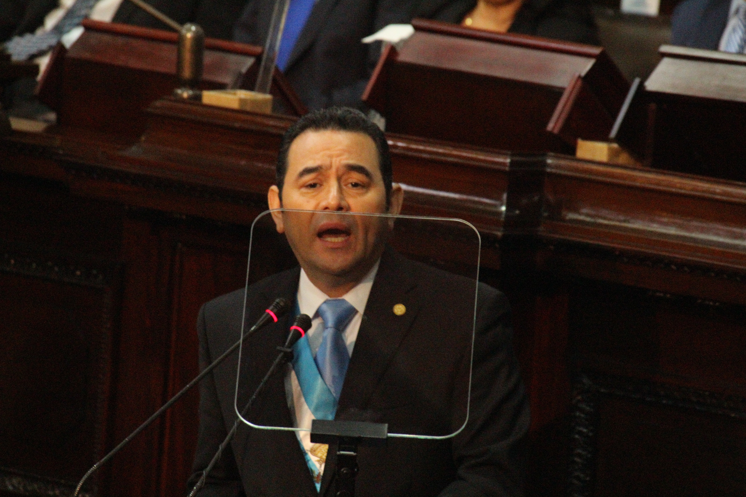 Presidente Jimmy Morales en el Congreso | 