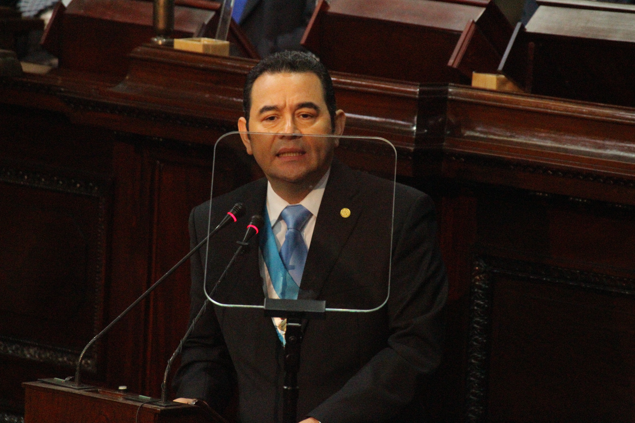 Presidente Jimmy Morales en el Congreso | 