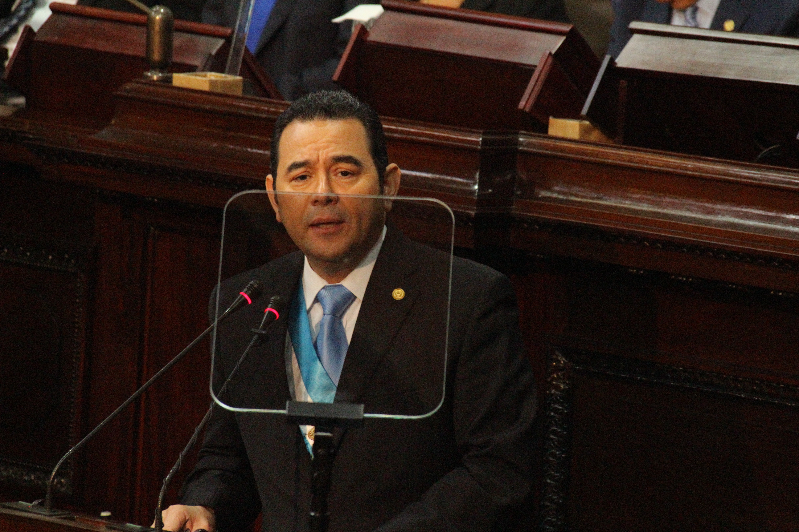 Presidente Jimmy Morales en el Congreso | 