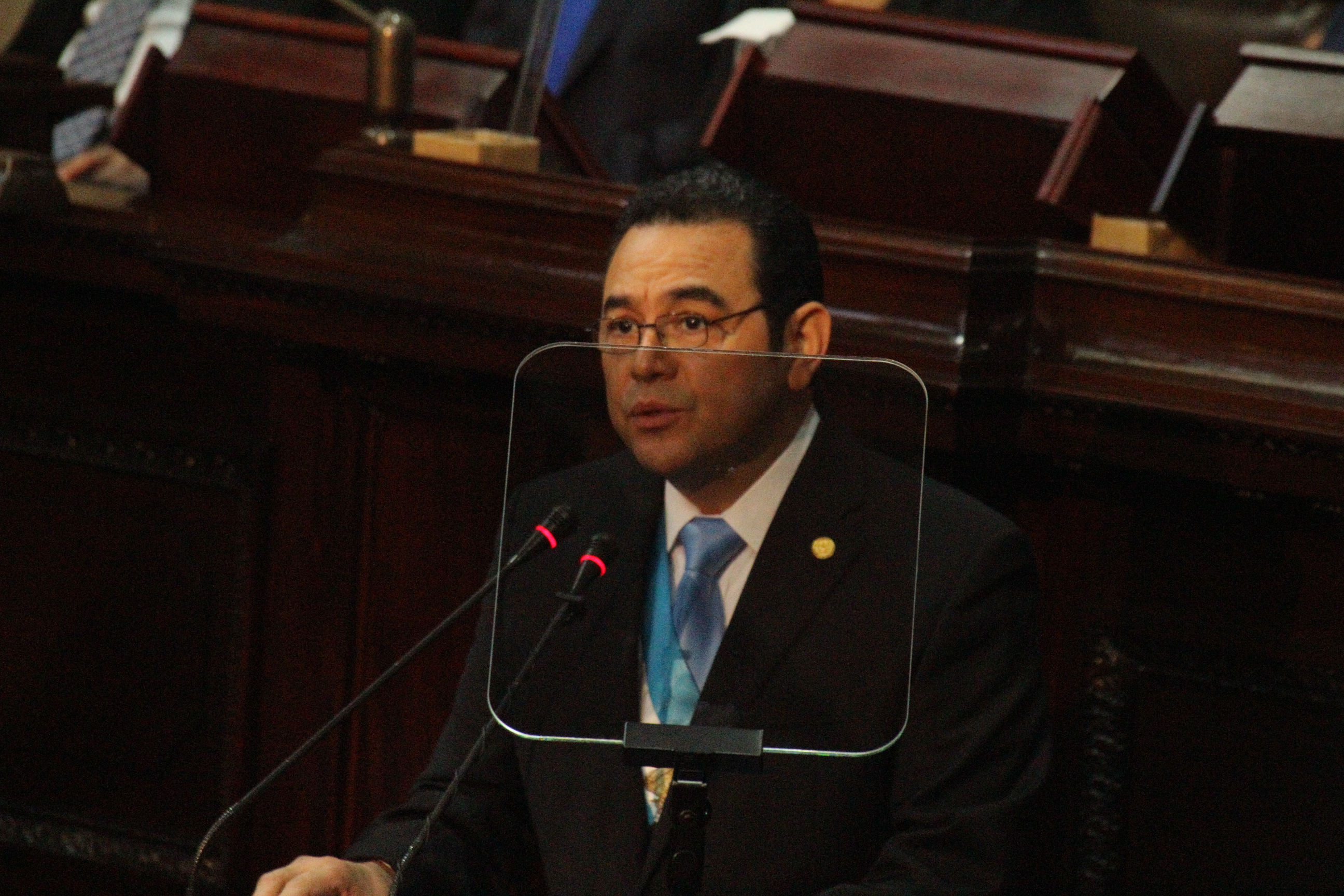 Presidente Jimmy Morales en el Congreso | 