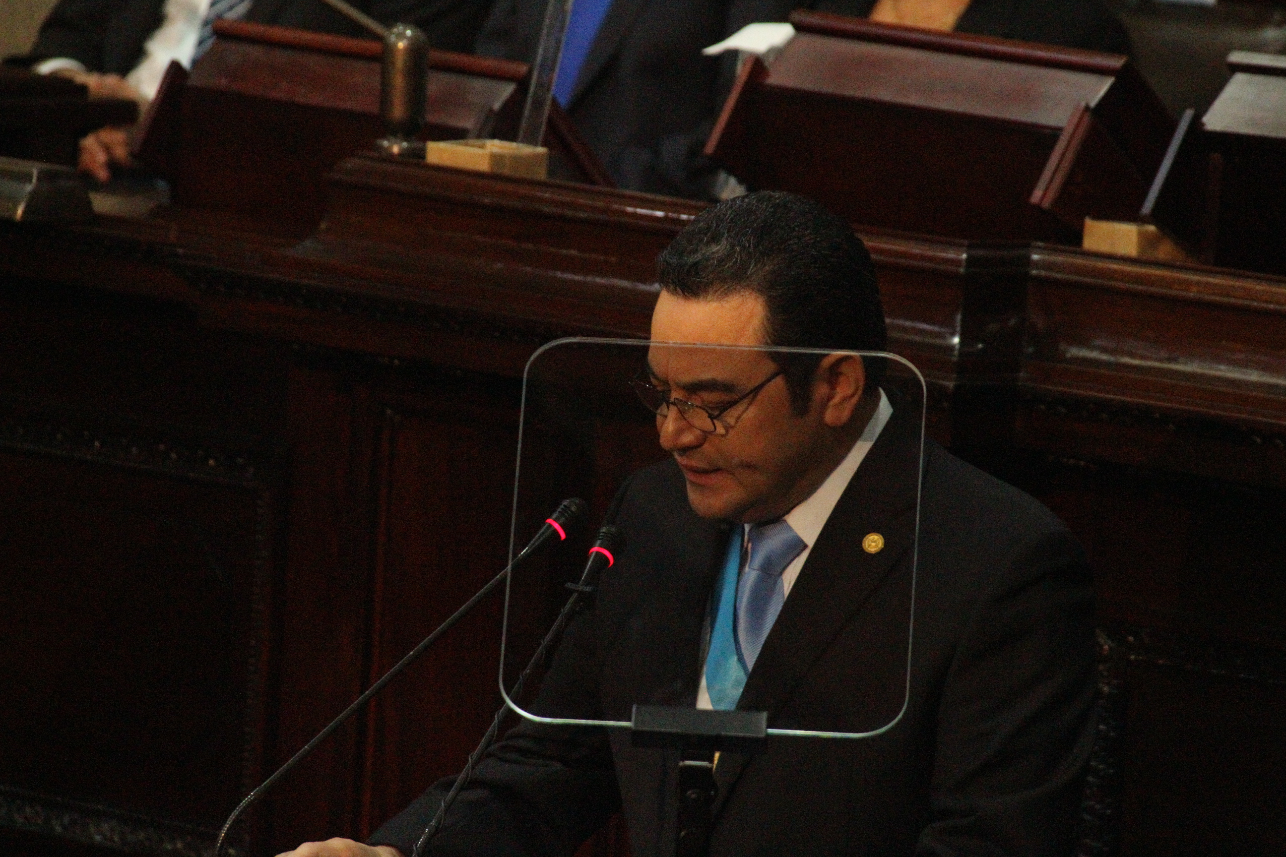 Presidente Jimmy Morales en el Congreso | 