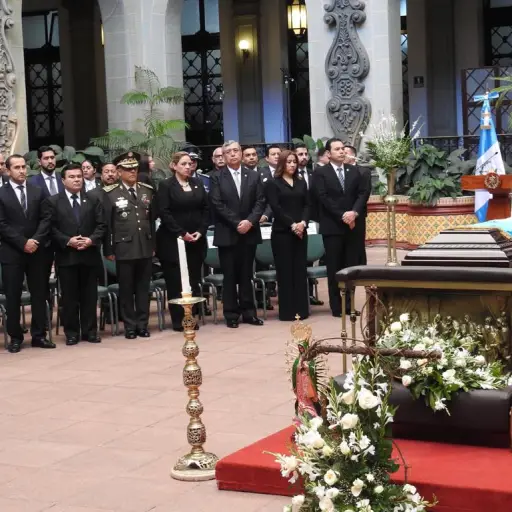 Honras fúnebres Francisco Reyes López ,