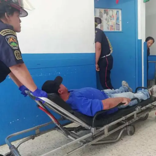 San Marcos albañil cae obra metros ,