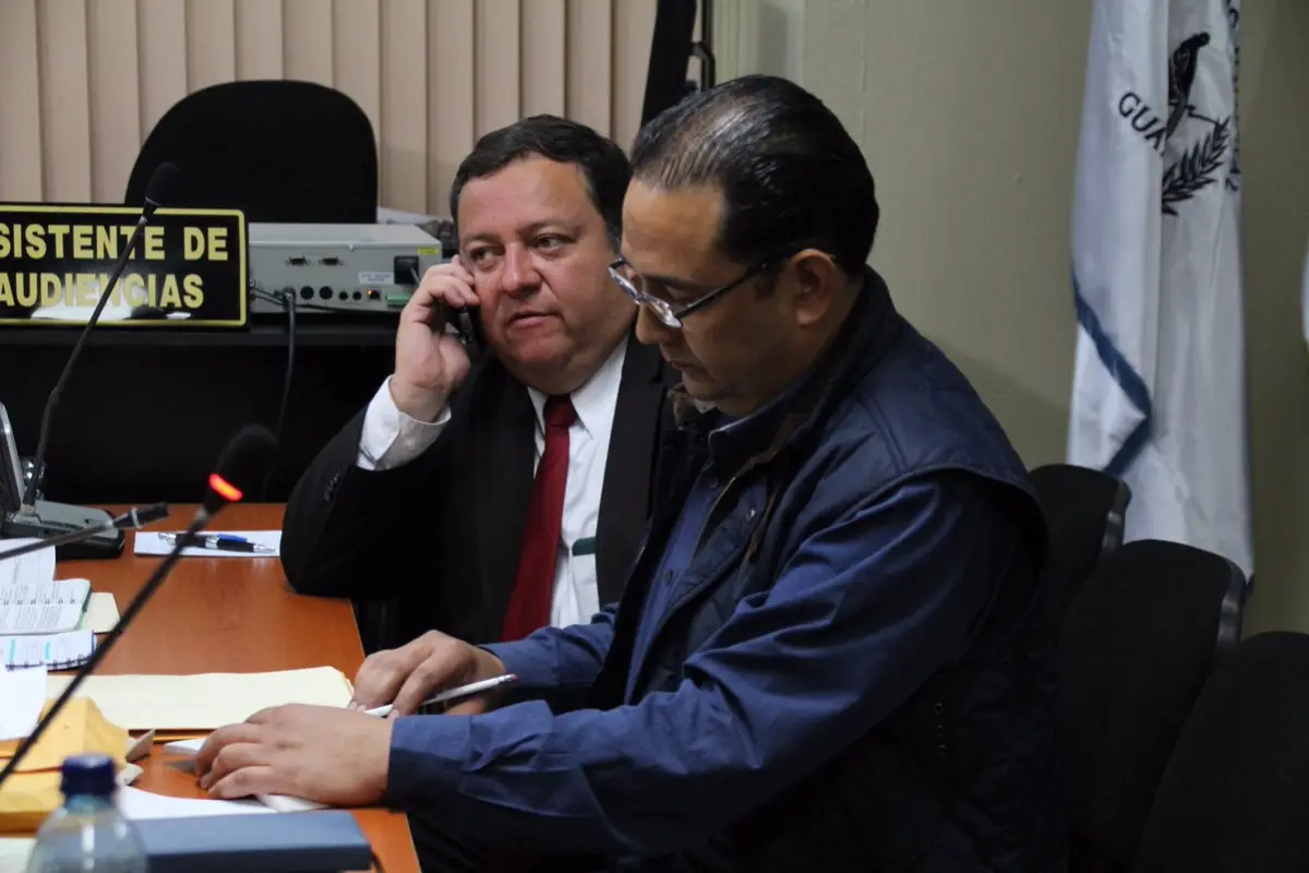 Samuel Morales durante audiencia en caso Registro Botín de la Propiedad. Foto archivo de Emisoras Unidas. 