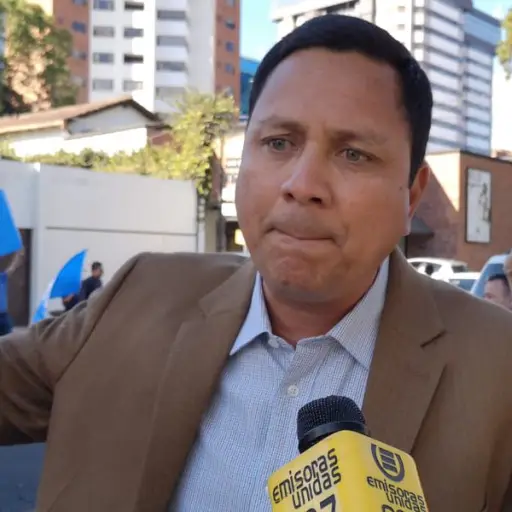 Abogado Raúl Falla de Guatemala Inmortal. Foto archivo de Emisoras Unidas 