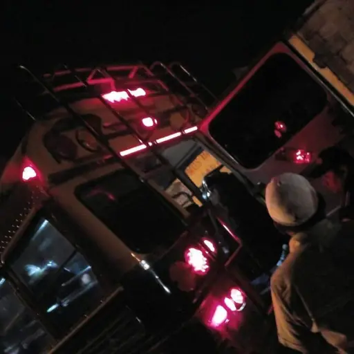 El piloto pidió auxilio al llegar a la entrada a la alde El Florido Aceituno. 