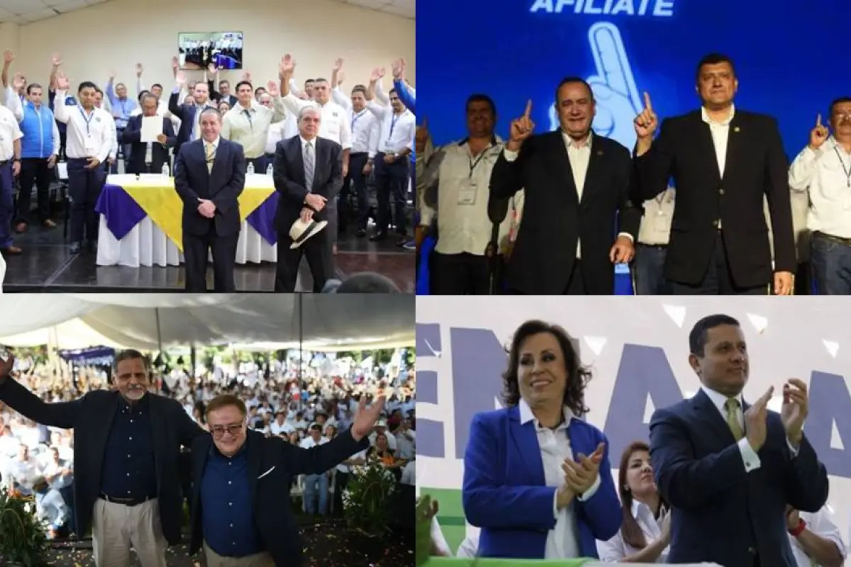 Cuatro binomios han sido aceptados en inscripción para el proceso electoral 2019