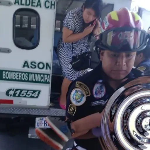 niño quemaduras san marcos ,