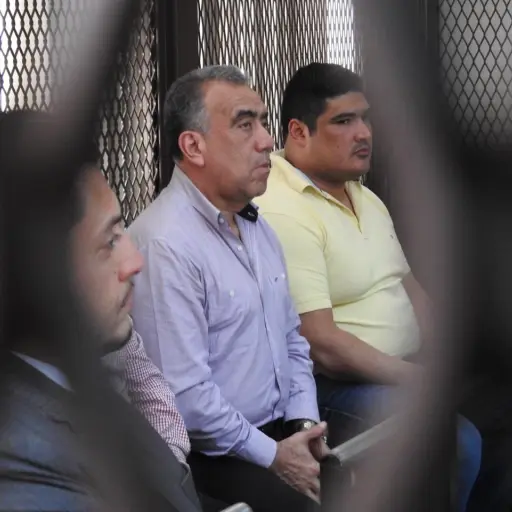 Audiencia en el Tribunal de Mayor Riesgo A 