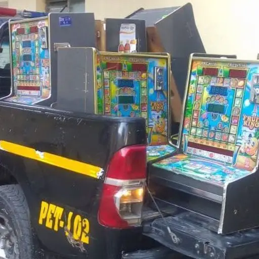 Petén Izabal PNC máquinas tragamonedas ,