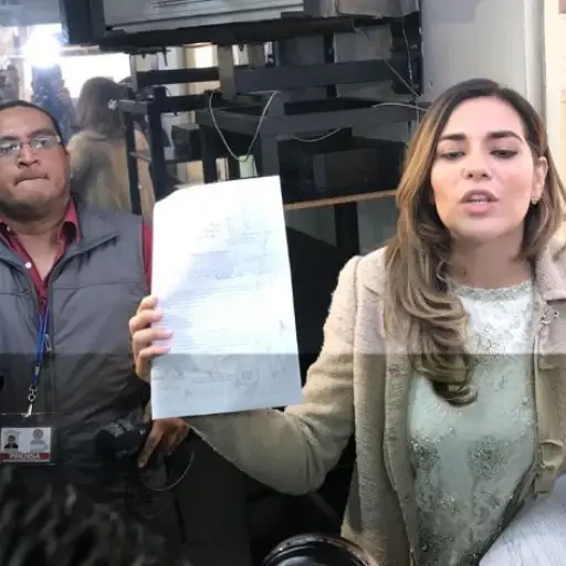 Patricia sandoval candidata diputada Emisoras Unidas Guatemala ,