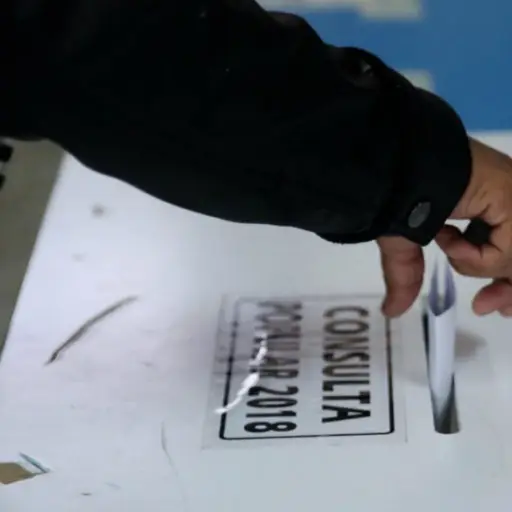 Consulta Popular llevada a cabo en Guatemala. Foto EFE. 