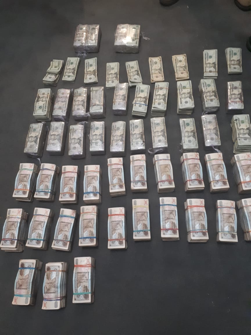 Dinero incautado en San Cristóbal | 