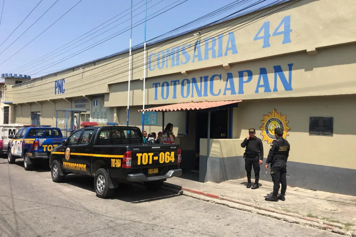 Una requisa se efectuó en la comisaría de Totonicapán