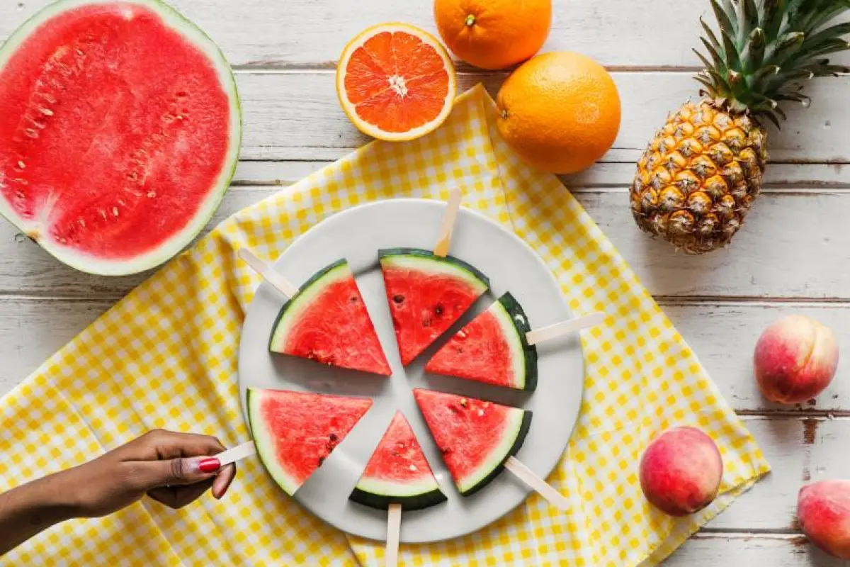 sandia-frutas, 