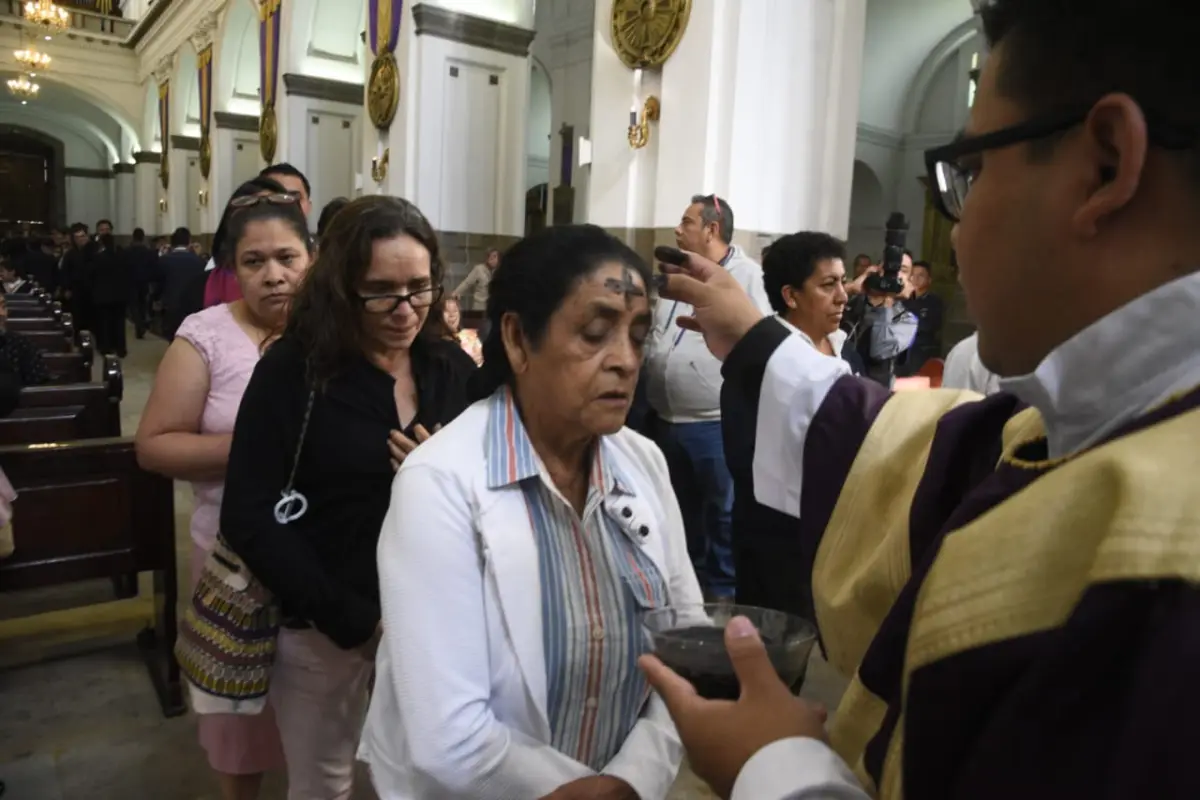 Miércoles de Ceniza en Catedral Metropolitana, 