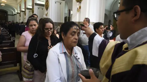 Miércoles de Ceniza en Catedral Metropolitana ,