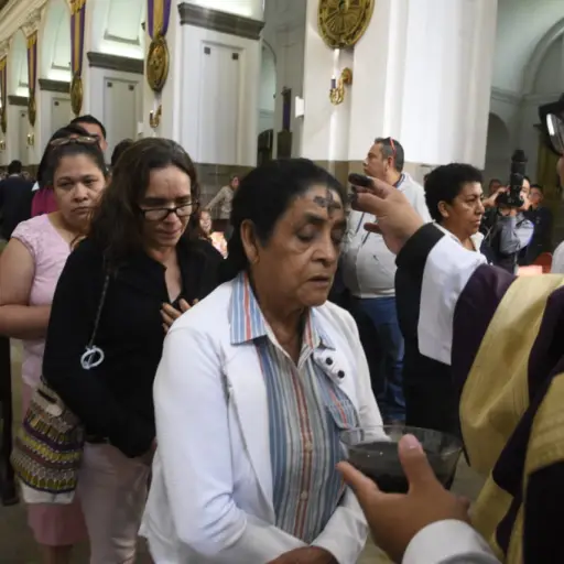 Miércoles de Ceniza en Catedral Metropolitana ,