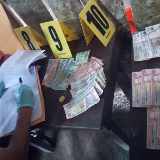 Dinero efectivo y drogas fueron incautado por la PNC en San Marcos