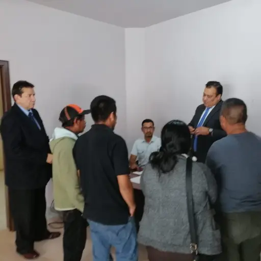 Familiares de guatemaltecos fallecidos Tuxtla, Gutiérrez. Foto: Minex.